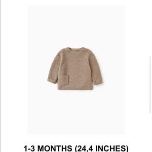 Zara baby sweater